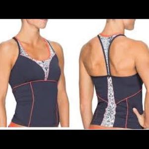 ATHLETA torpedo racerback tankini